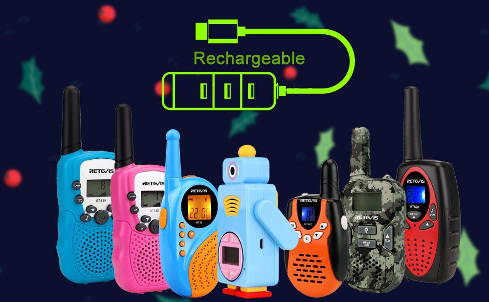 How to choose Retevis kids Walkie Talkies with Rechargeable function?